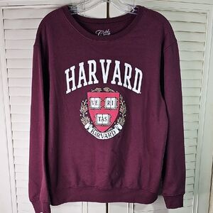 Sweatshirt Harvard By Gold Rush Size XXL Maroon White